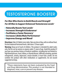 NEW BOOST: Natural Men’s Testosterone Booster