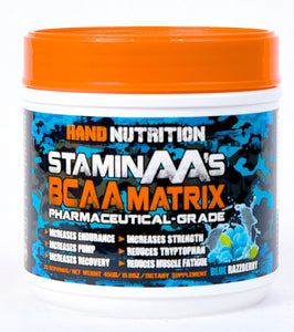 Staminaas Pharma-grade BCAA's: 5 Delicious Flavors